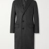 Solferino Herringbone Cashmere Coat Solferino Herringbone Cashmere Coat