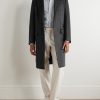 Solferino Herringbone Cashmere Coat - OU Solferino Herringbone Cashmere Coat - OU