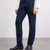 Straight-Leg Linen and Cotton-Blend Trousers - FR