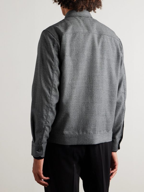 Wool Overshirt - BK Wool Overshirt - BK
