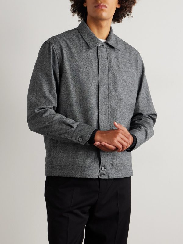 Wool Overshirt - FR Wool Overshirt - FR