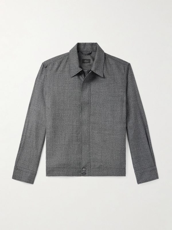 Wool Overshirt Wool Overshirt