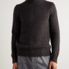 Cashmere and Silk-Blend Rollneck Sweater - FR