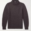 Cashmere and Silk-Blend Rollneck Sweater