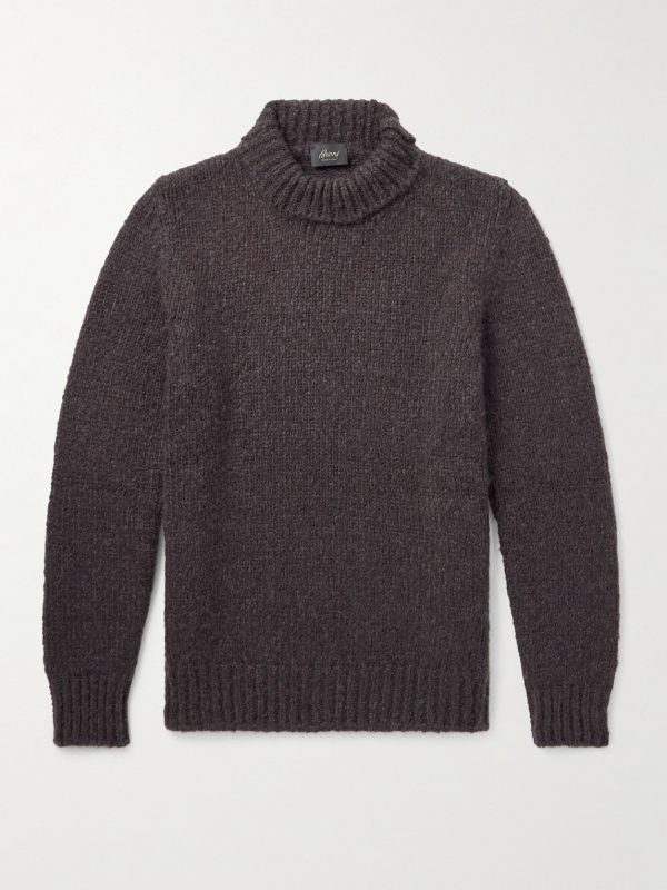 Cashmere and Silk-Blend Rollneck Sweater
