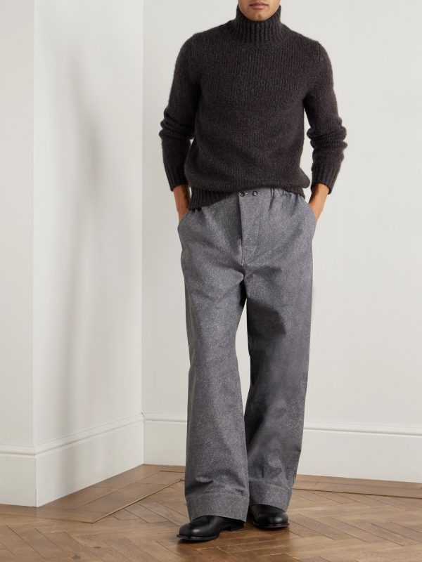 Cashmere and Silk-Blend Rollneck Sweater - OU