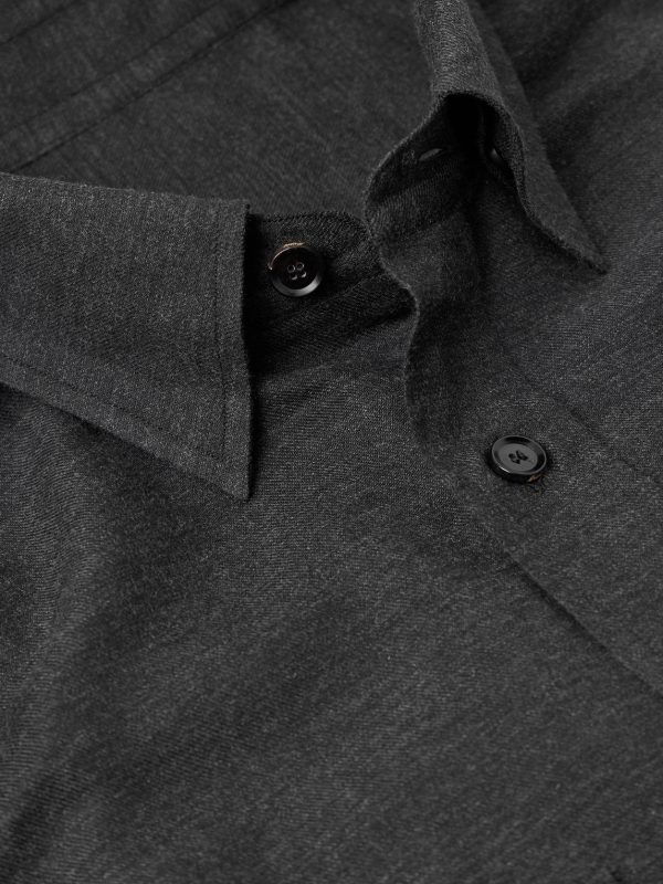 Cotton and Cashmere-Blend Shirt - CU Cotton and Cashmere-Blend Shirt - CU