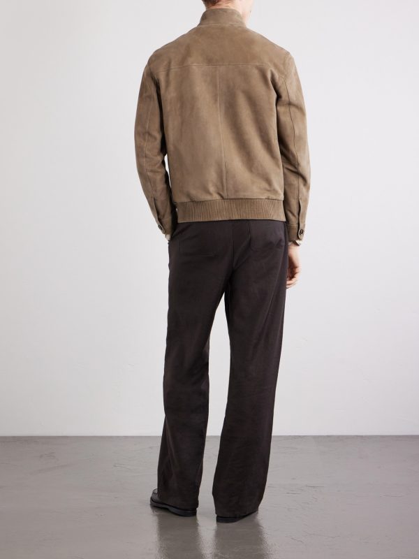 Suede Jacket - BK Suede Jacket - BK