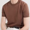Knitted Cotton T-Shirt - CU Knitted Cotton T-Shirt - CU