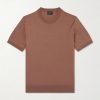Knitted Cotton T-Shirt Knitted Cotton T-Shirt
