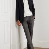 Firenze Straight-Leg Pleated Wool-Blend Gabardine Trousers - OU Firenze Straight-Leg Pleated Wool-Blend Gabardine Trousers - OU