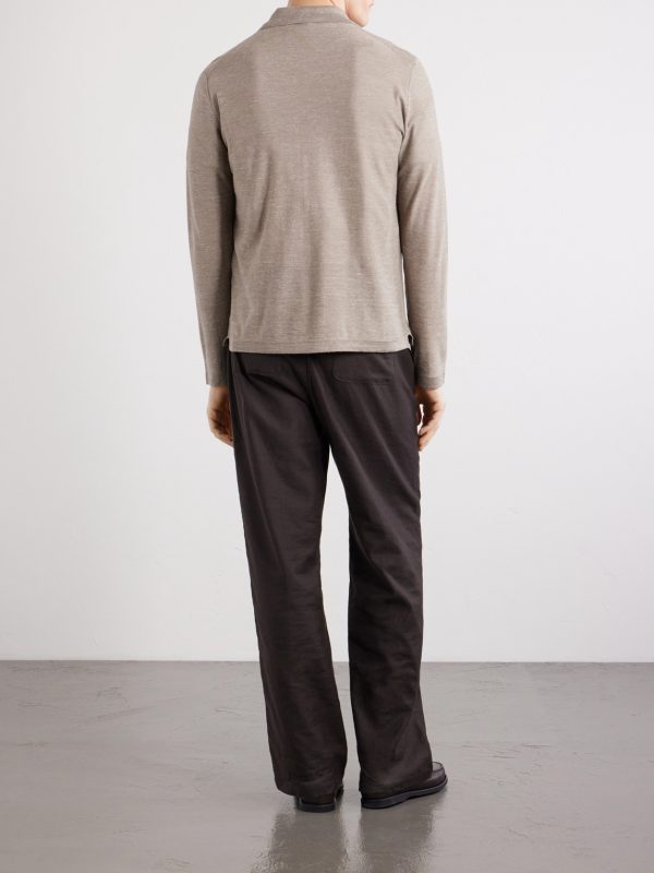 Cashmere, Silk and Linen-Blend Shirt - BK