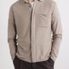 Cashmere, Silk and Linen-Blend Shirt - FR