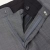 Sharkskin Trevi Straight-Leg Wool Trousers - E1 Sharkskin Trevi Straight-Leg Wool Trousers - E1