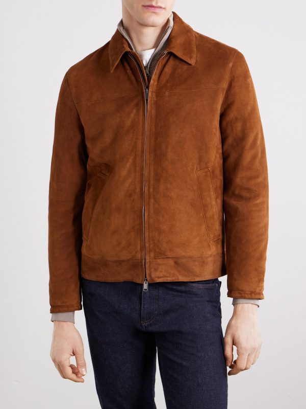Suede Blouson Jacket - FR Suede Blouson Jacket - FR
