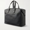 Full-Grain Leather Weekend Bag - BK