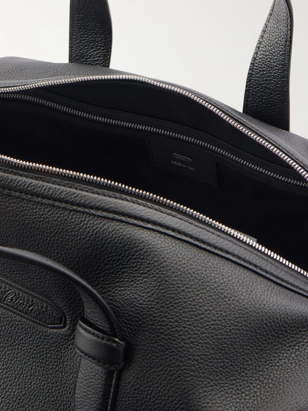 Full-Grain Leather Weekend Bag - E1