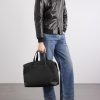 Full-Grain Leather Weekend Bag - FR