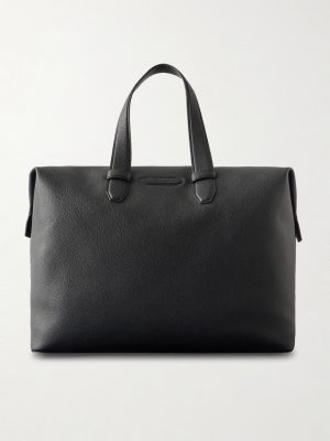 Full-Grain Leather Weekend Bag