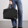 Full-Grain Leather Weekend Bag - OU