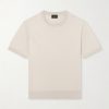 Knitted Cotton T-Shirt Knitted Cotton T-Shirt