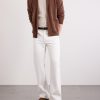 Knitted Cotton T-Shirt - OU Knitted Cotton T-Shirt - OU