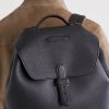 Full-Grain Leather Backpack - CU