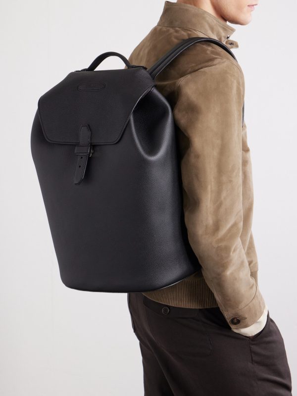 Full-Grain Leather Backpack - FR