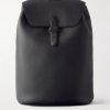 Full-Grain Leather Backpack