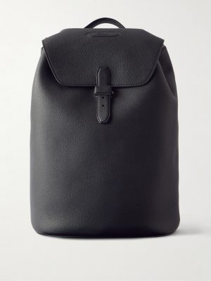 Full-Grain Leather Backpack
