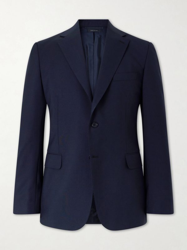 Trevi Wool and Mohair-Blend Suit Jacket