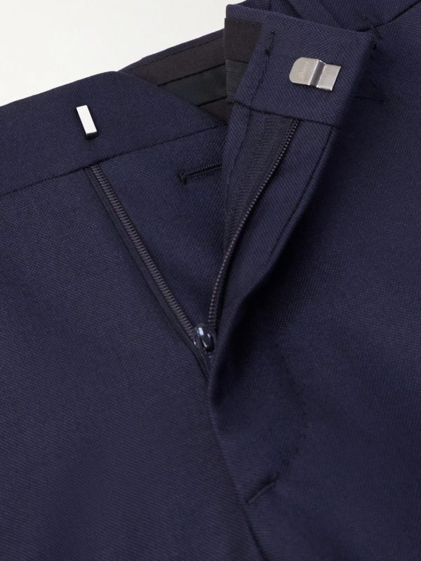 Straight-Leg Wool Trousers - E1