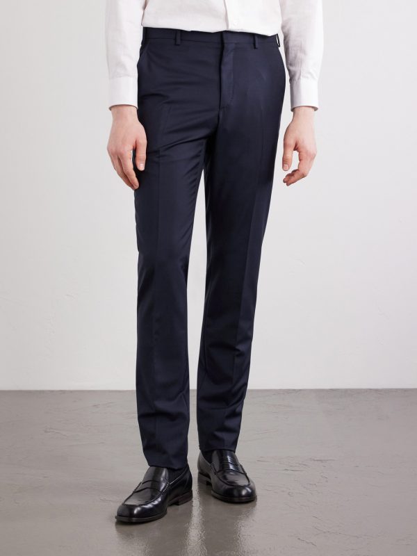 Trevi Pleated Wool and Mohair-Blend Suit Trousers - FR Trevi Pleated Wool and Mohair-Blend Suit Trousers - FR