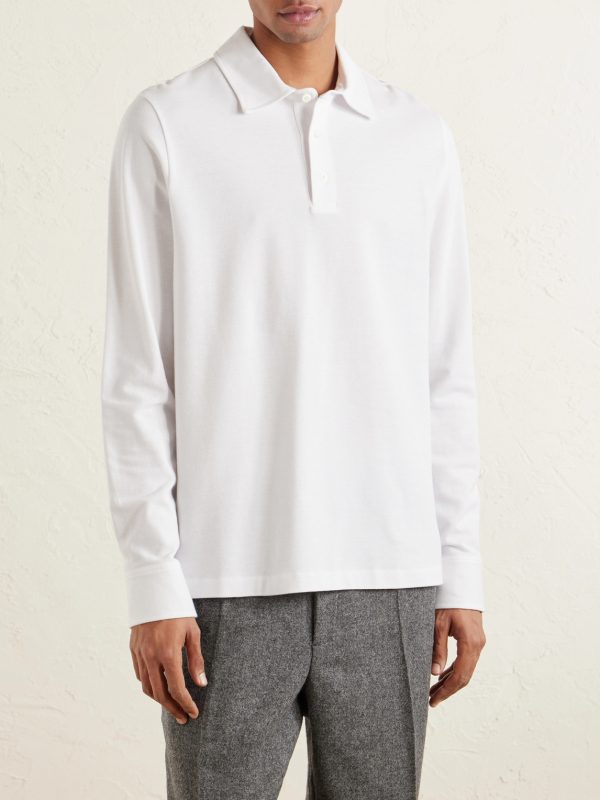 Cotton-Piqué Polo Shirt - FR