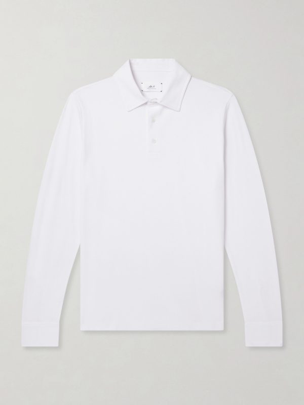Cotton-Piqué Polo Shirt