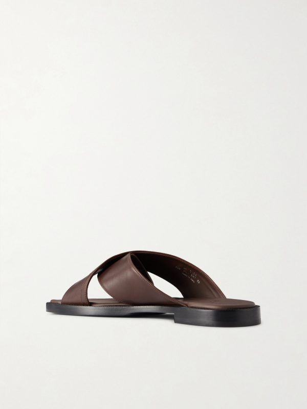 Leather Sandals - BK