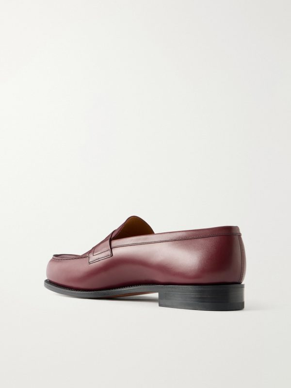 180 Leather Penny Loafers - BK 180 Leather Penny Loafers - BK