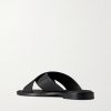 Leather Sandals - BK