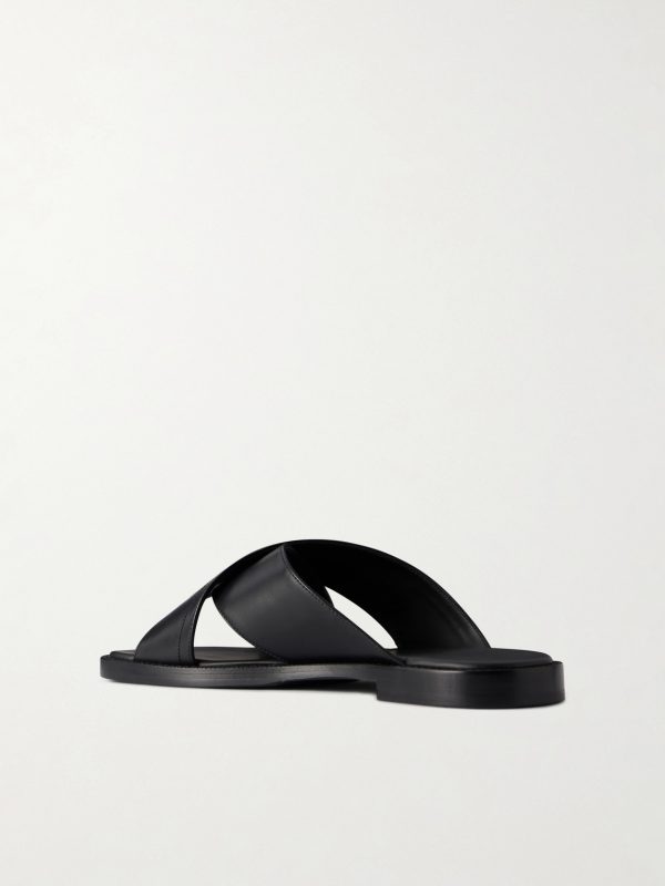 Leather Sandals - BK