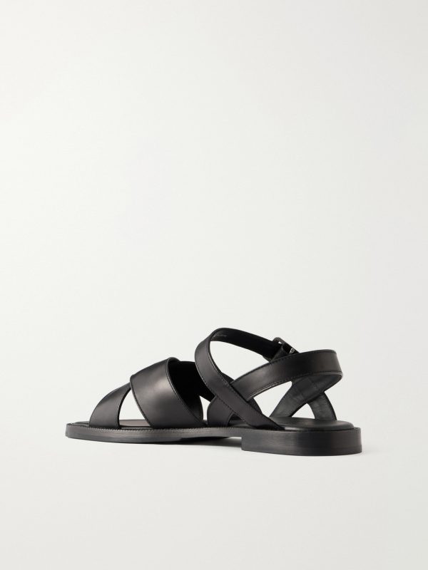 Leather Sandals - BK