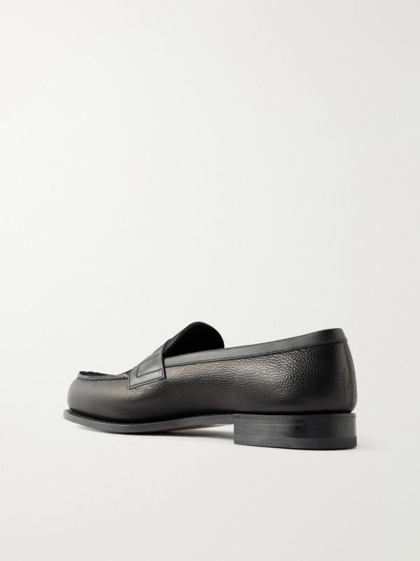 180 Full-Grain Leather Loafers - BK