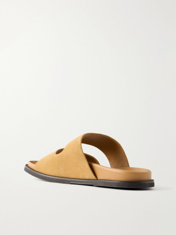 Suede Sandals - BK