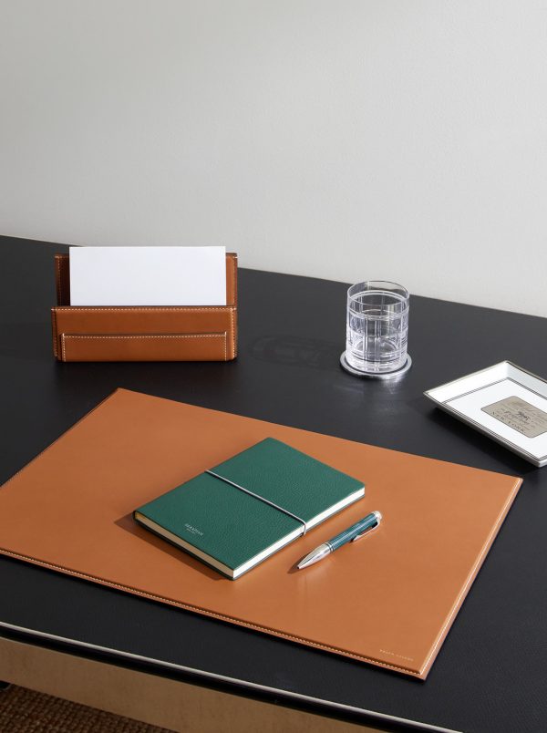 Brennan Leather Desk Blotter - OU