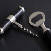 Wells Stainless Steel and Croc-Effect Leather Bar Tool Set - CU
