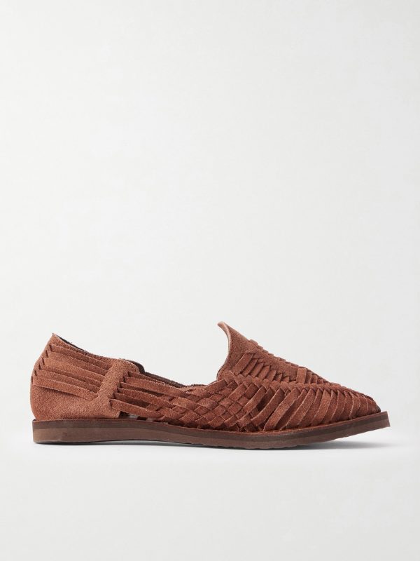 + Chamula Alejandro Woven Suede Huarache Sandals + Chamula Alejandro Woven Suede Huarache Sandals