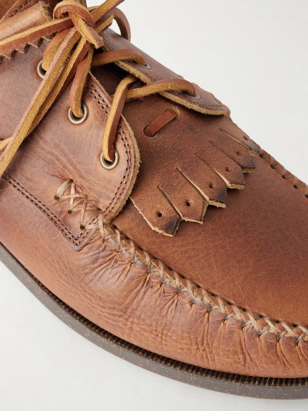 Italian Blucher Leather Boat Shoes - CU Italian Blucher Leather Boat Shoes - CU