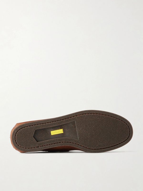 Italian Blucher Leather Boat Shoes - E1 Italian Blucher Leather Boat Shoes - E1