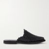 + Chamula Polanco Woven Leather Mules + Chamula Polanco Woven Leather Mules