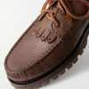 Italian Blucher Full-Grain Leather Boat Shoes - CU Italian Blucher Full-Grain Leather Boat Shoes - CU