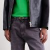 2cm Leather Belt - OU 2cm Leather Belt - OU